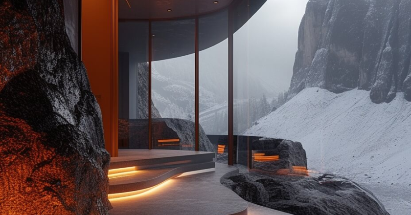 Mountain residence in the Dolomites: a harmony of modernity and nature by Delnia