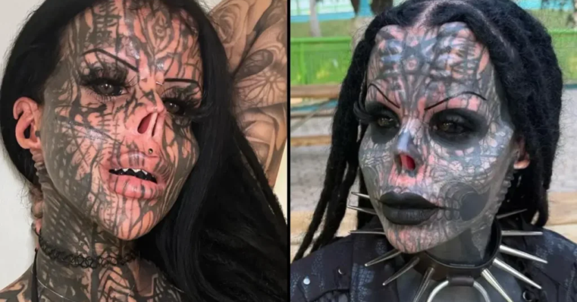 Tattooed Woman Stunned Fans with Transformation