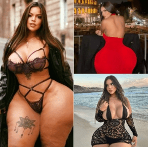 Gracie Bon, a plus-size model, has such impressive curves that she has to book an extra seat on the plane