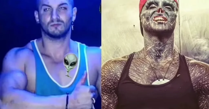 Black Alien Reveals He Was a Very handsome Guy Before Body Transformation