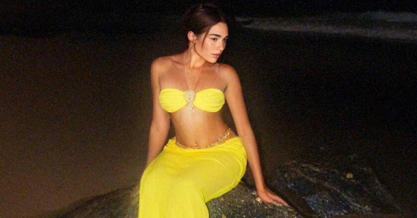 She Did WHAT at the Beach? Dua Lipa’s Sexy Yellow Look Has Fans Losing It!