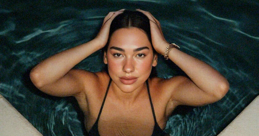 Dua Lipa Is a Midnight Dream in Stunning Poolside Photoshoot!