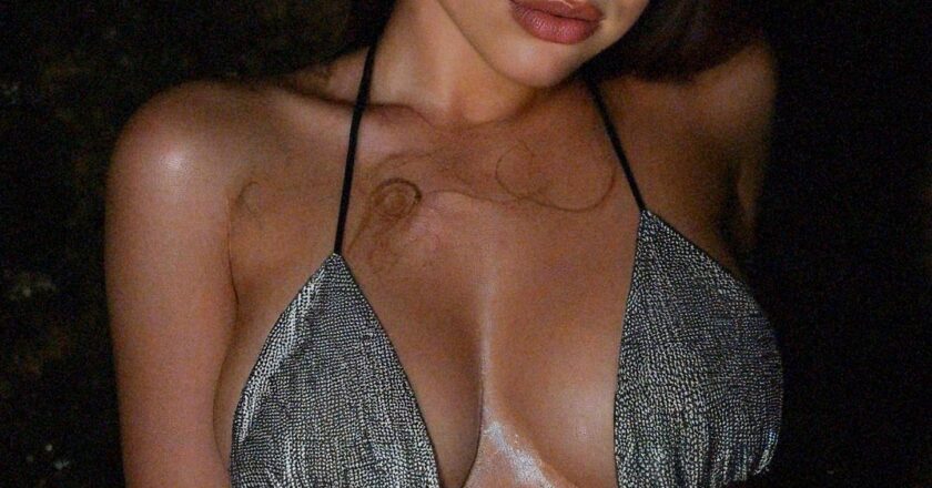 Dua Lipa Stuns in Dazzling Metallic Bikini — A Look That Defines Summer Glam